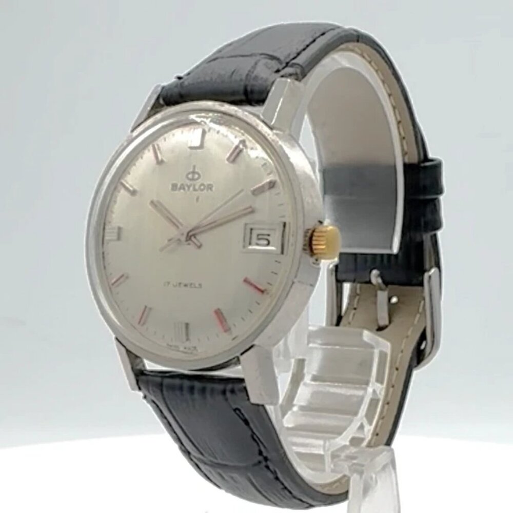 Vintage Baylor AS 1951 Skin Diver Men's Automatic Wristwatch 1950/51 Steel